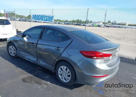 2018 Hyundai Elantra Se из США, поврежденный, VIN 5NPD74LF9JH352146